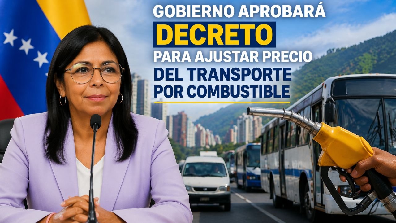 Gobierno aprobará decreto para ajustar precio del transporte por combustible