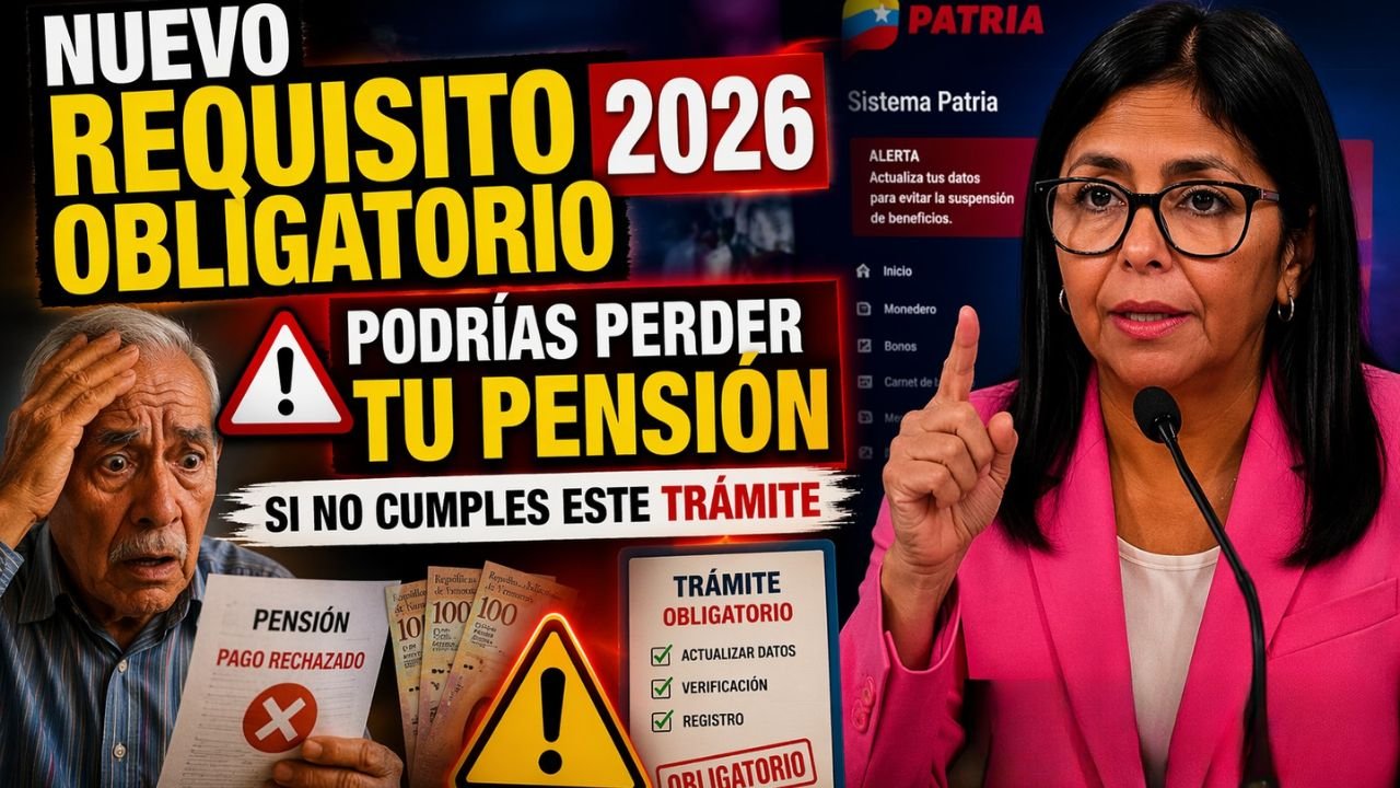 Nuevo requisito obligatorio en 2026: podrías perder tu pensión si no cumples este trámite