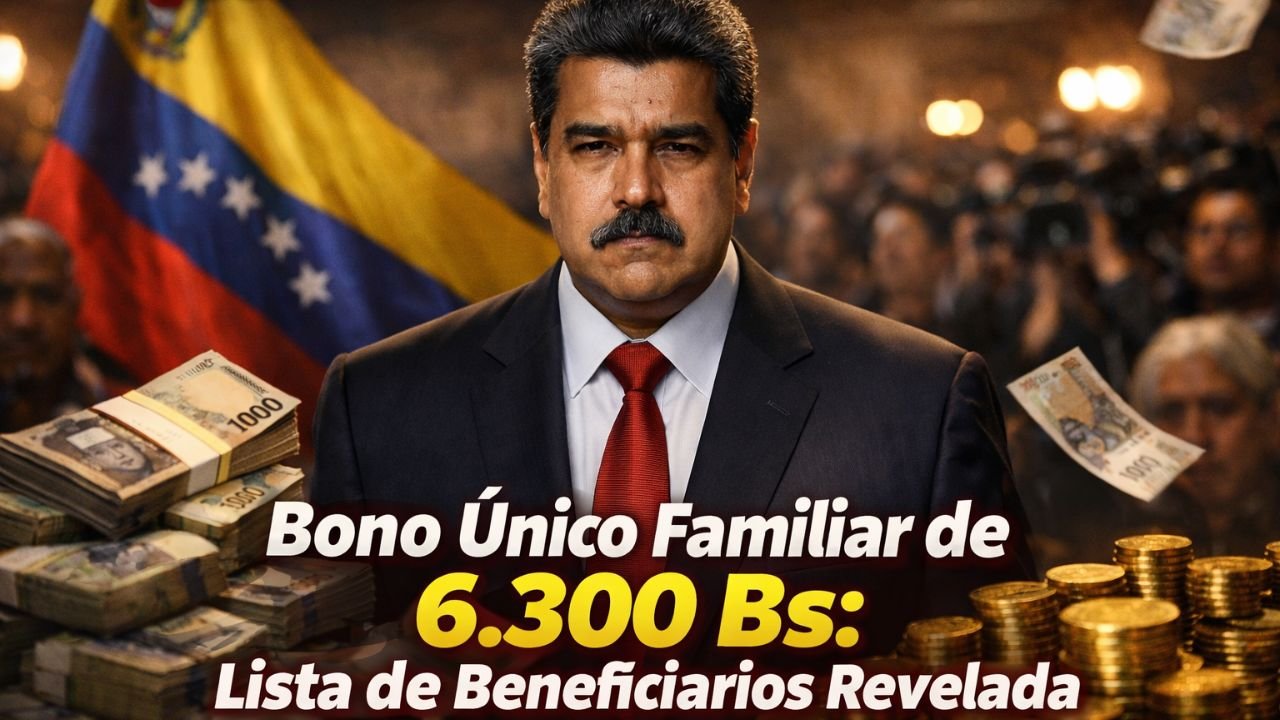 ¡Confirmado Abril 2026! Bono Único Familiar de 6.300 Bs: Lista de Beneficiarios Revelada